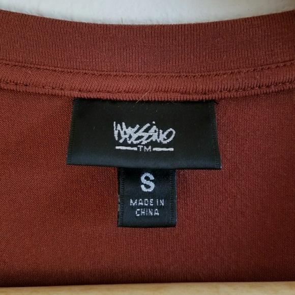 Mossimo Burnt Orange Halter Tank - Picture 2 of 3